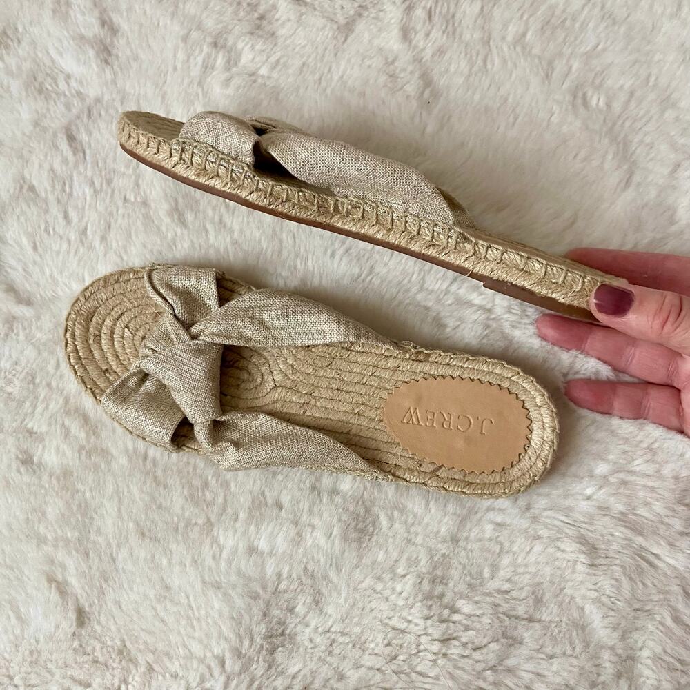 J. Crew METALLIC KNOTTED ESPADRILLES - Picture 8 of 8